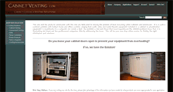 Desktop Screenshot of cabinetventing.com